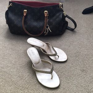 👠 Gold w/ Rhinestones Summer Sandal 👠